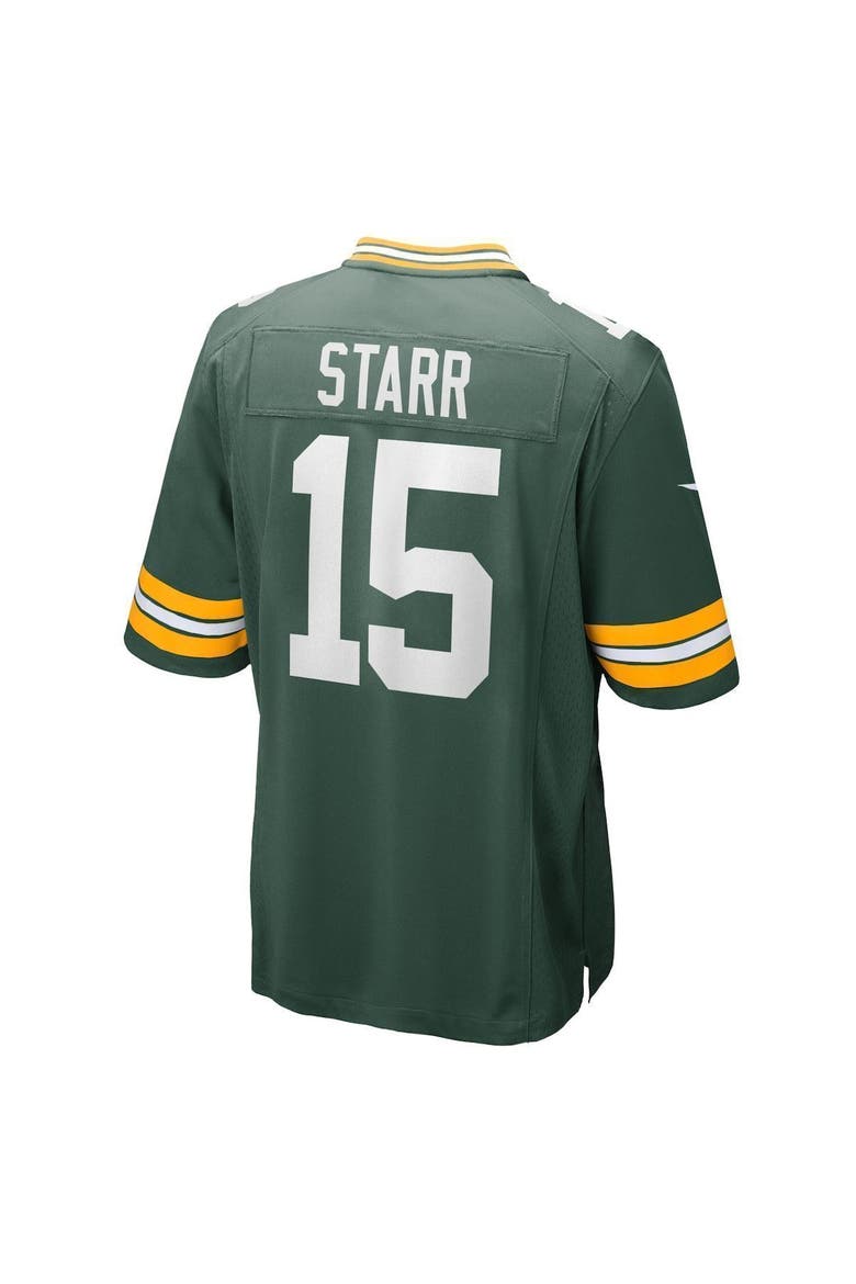 Men's Nike Bart Starr Green Green Bay Packers Retired Player Game Jersey, Alternate, color, GREEN