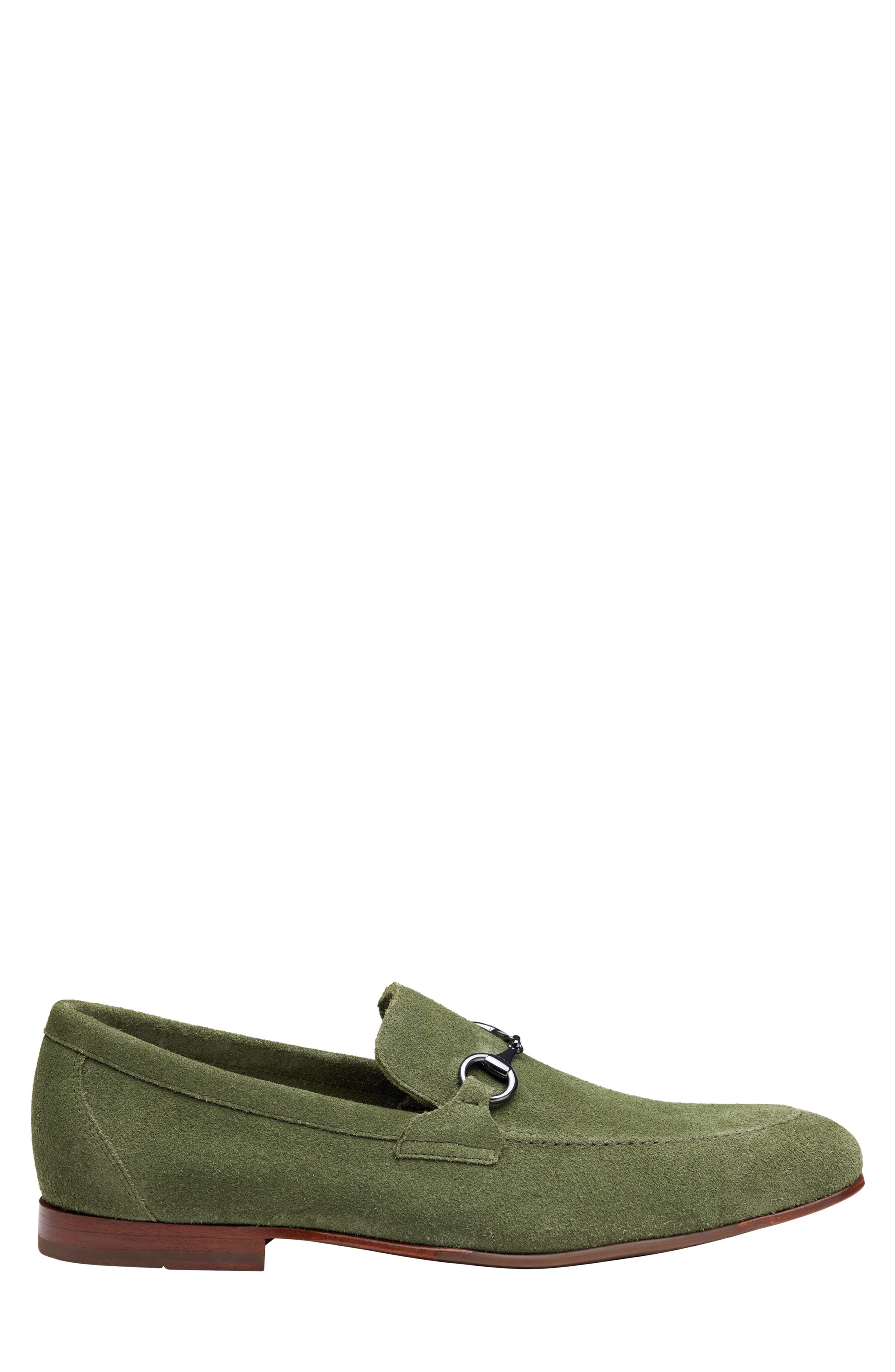 Higgins Bit Loafer, Alternate, color, SAGE SUEDE