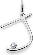 Monica Vinader Lab Grown Diamond Initial Pendant