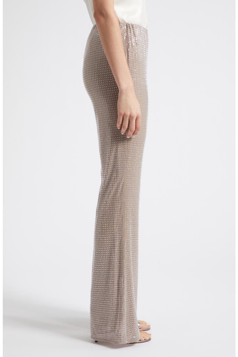 Gemma Sequin Pull On Pants, Alternate, color, TAUPE