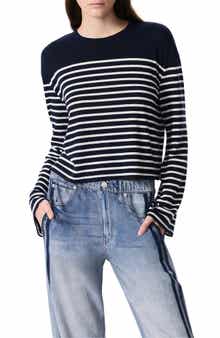 rag & bone The Knit Stripe Long Sleeve T-Shirt