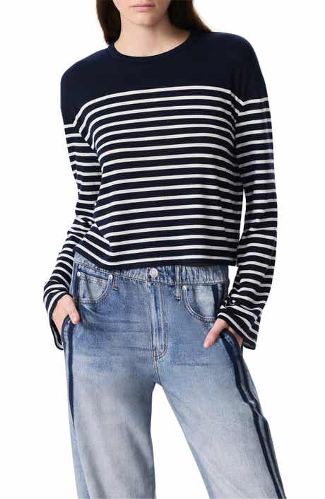rag & bone The Knit Stripe Long Sleeve T-Shirt