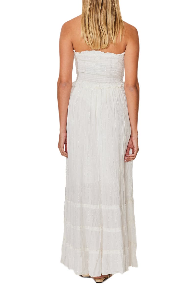 Tube Cover-Up Dress, Alternate, color, WHITE