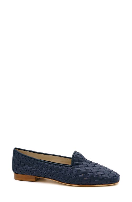 Amalfi By Rangoni Gastone Perforated Espadrille In Peacot Stuoia Dama