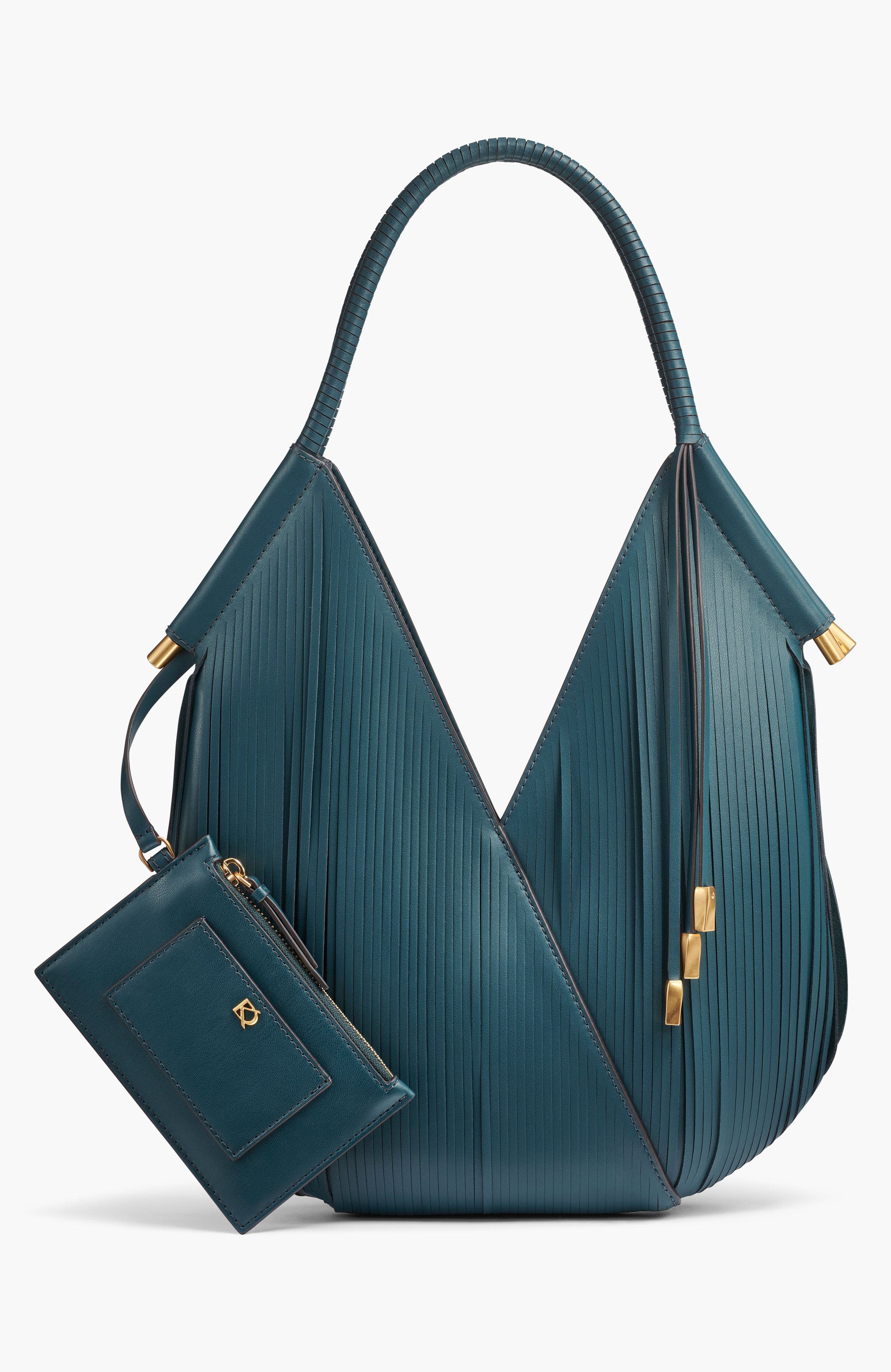 Donna Karan New York Baldwin Lasercut Mini Shoulder in Hudson 