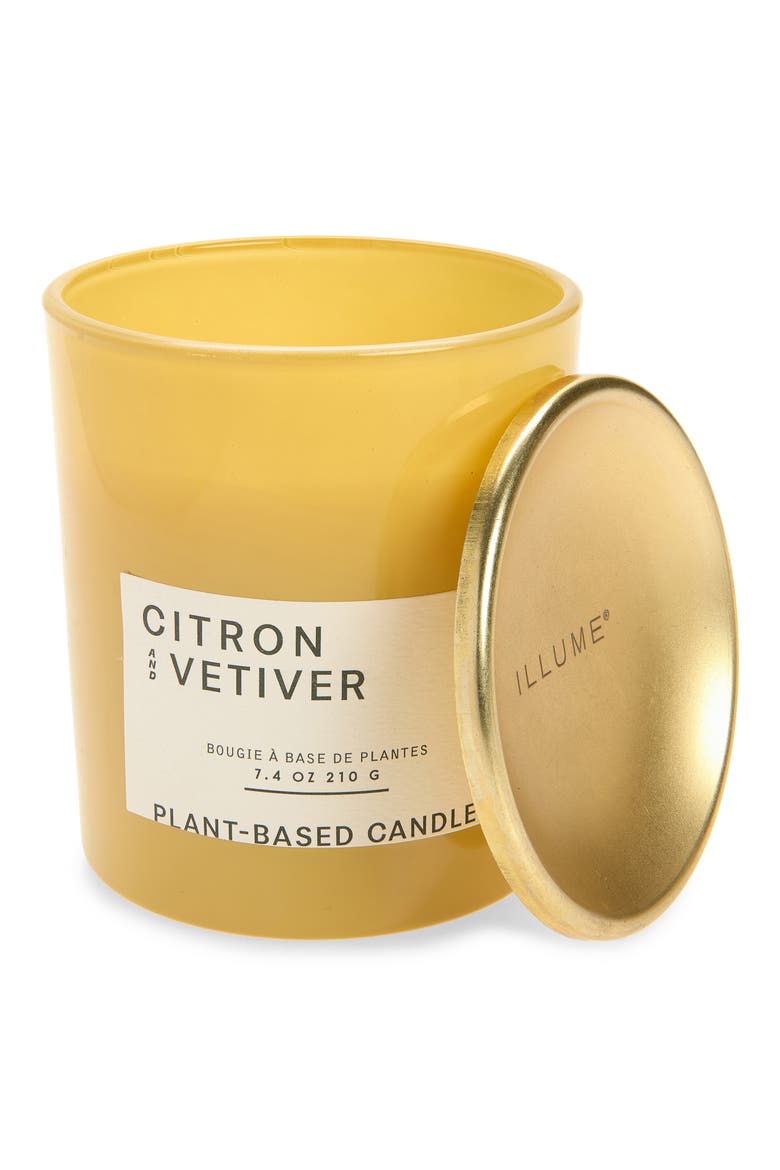 Citron & Vetiver Lidded Jar Candle, Main, color, CITRON / VETIVER