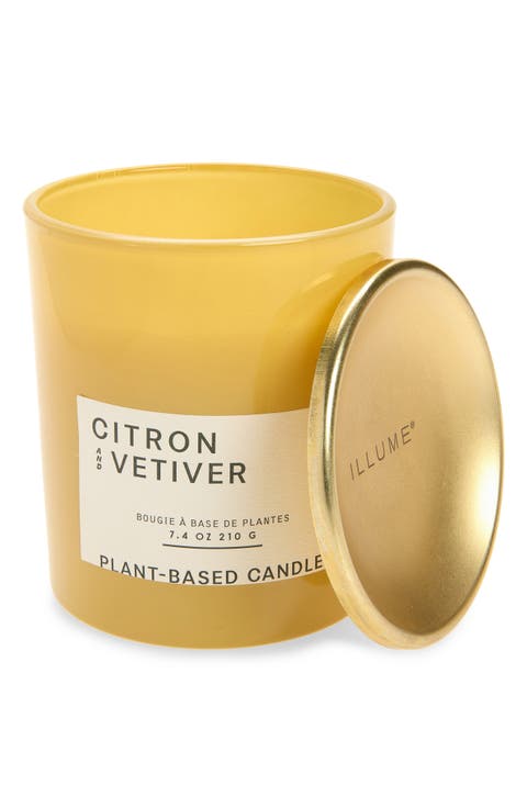 Citron & Vetiver Lidded Jar Candle