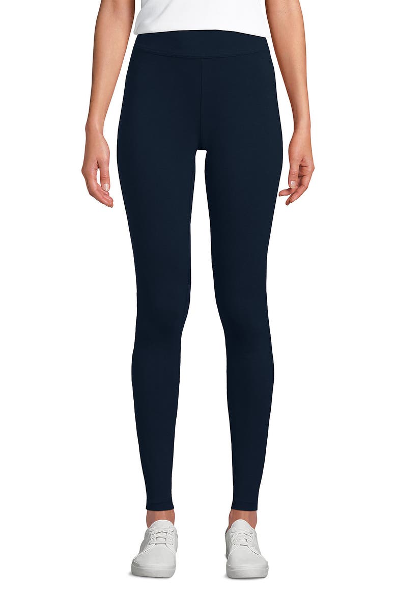 Starfish Mid Rise Knit Leggings, Alternate, color, Radiant Navy
