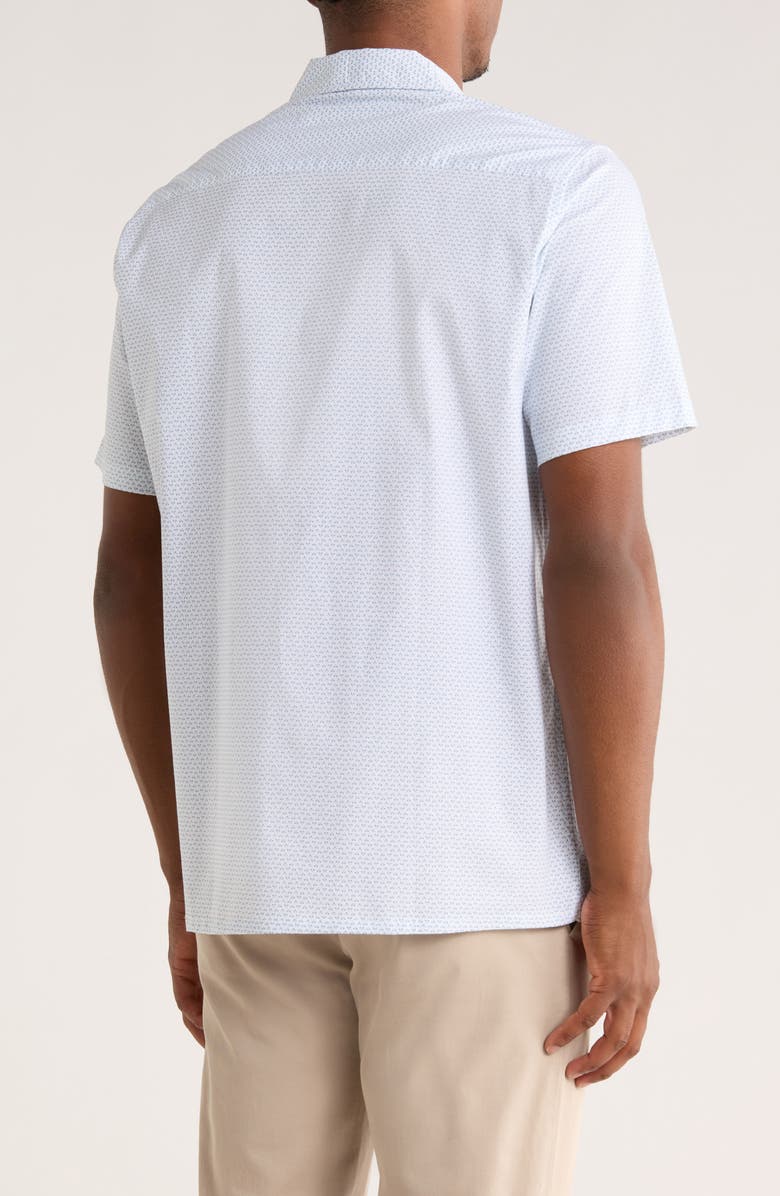 DKNY SPORTSWEAR Darien Camp Shirt, Alternate, color, Cloud Blue