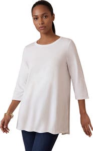 Jessica London Stretch Knit Swing Tunic
