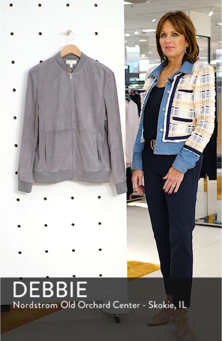 Suede Bomber Jacket, sales video thumbnail