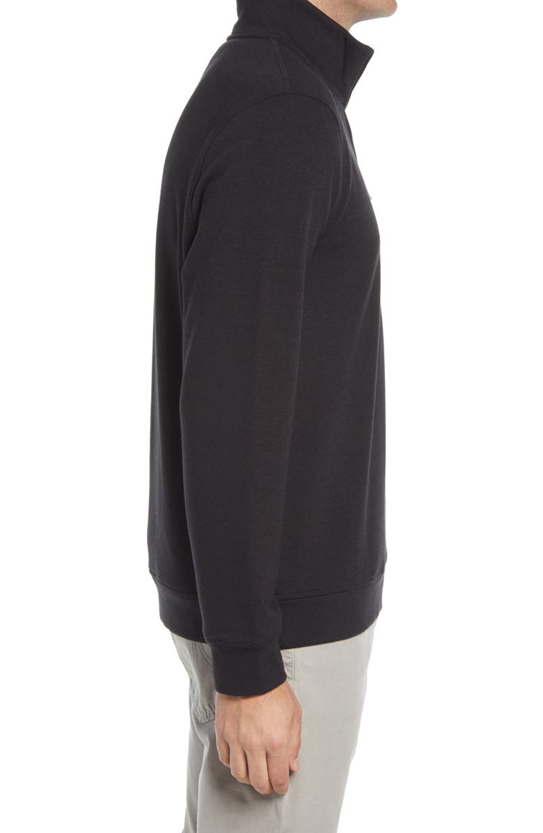 Nordstrom Men's Space Dye Quarter Zip Pullover, Alternate, color,