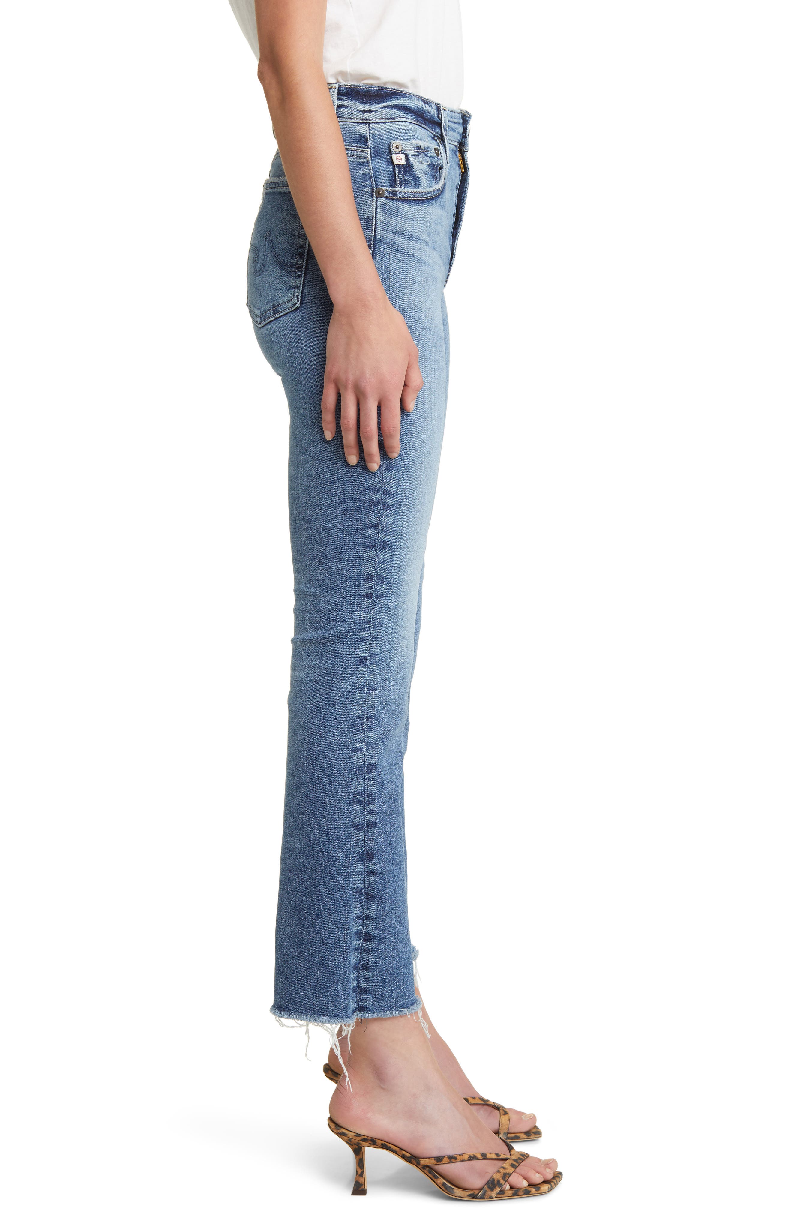 Farrah High Waist Crop Bootcut Jeans - image 2