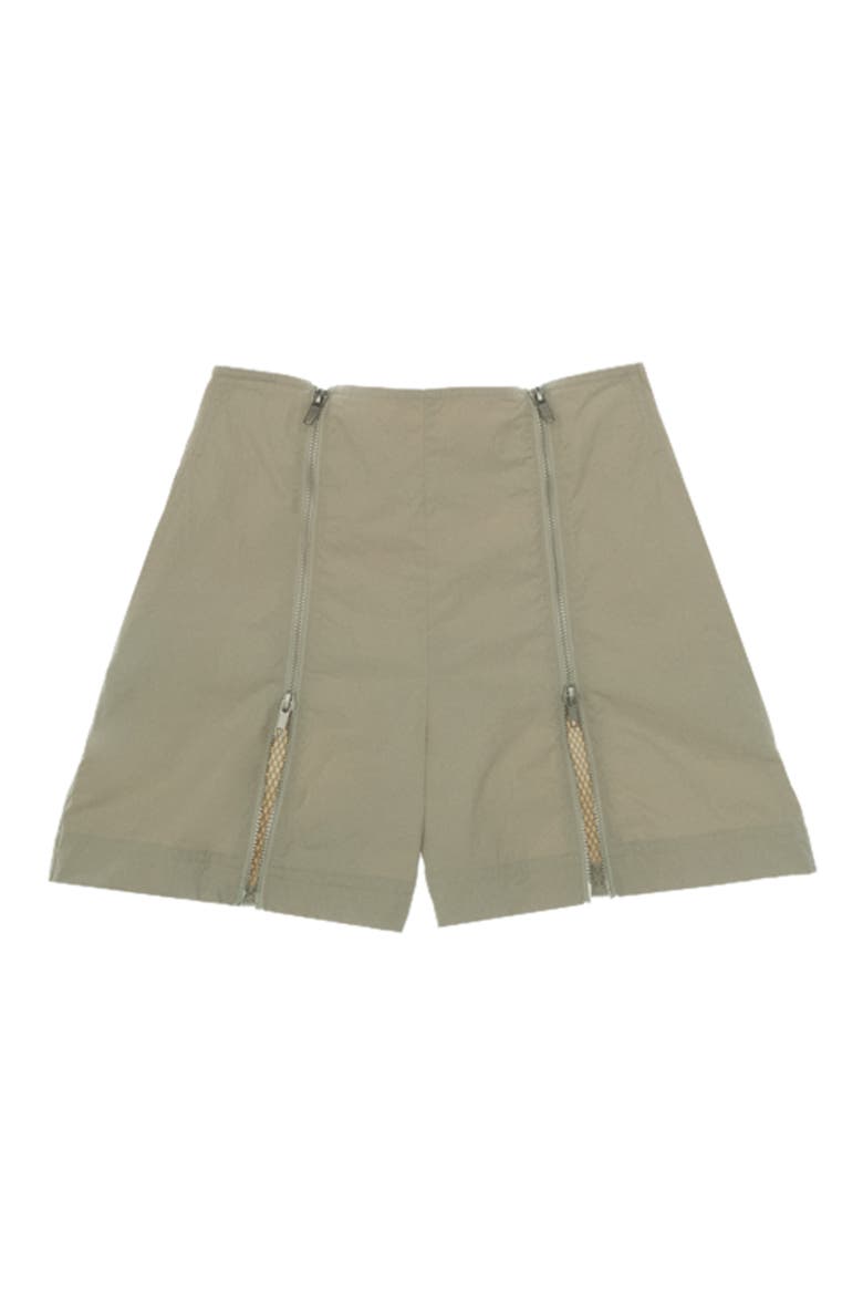 Lightweight Zip Shorts, Main, color, STONE