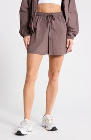 Z by Zella Breakaway Crinkled Long Shorts
