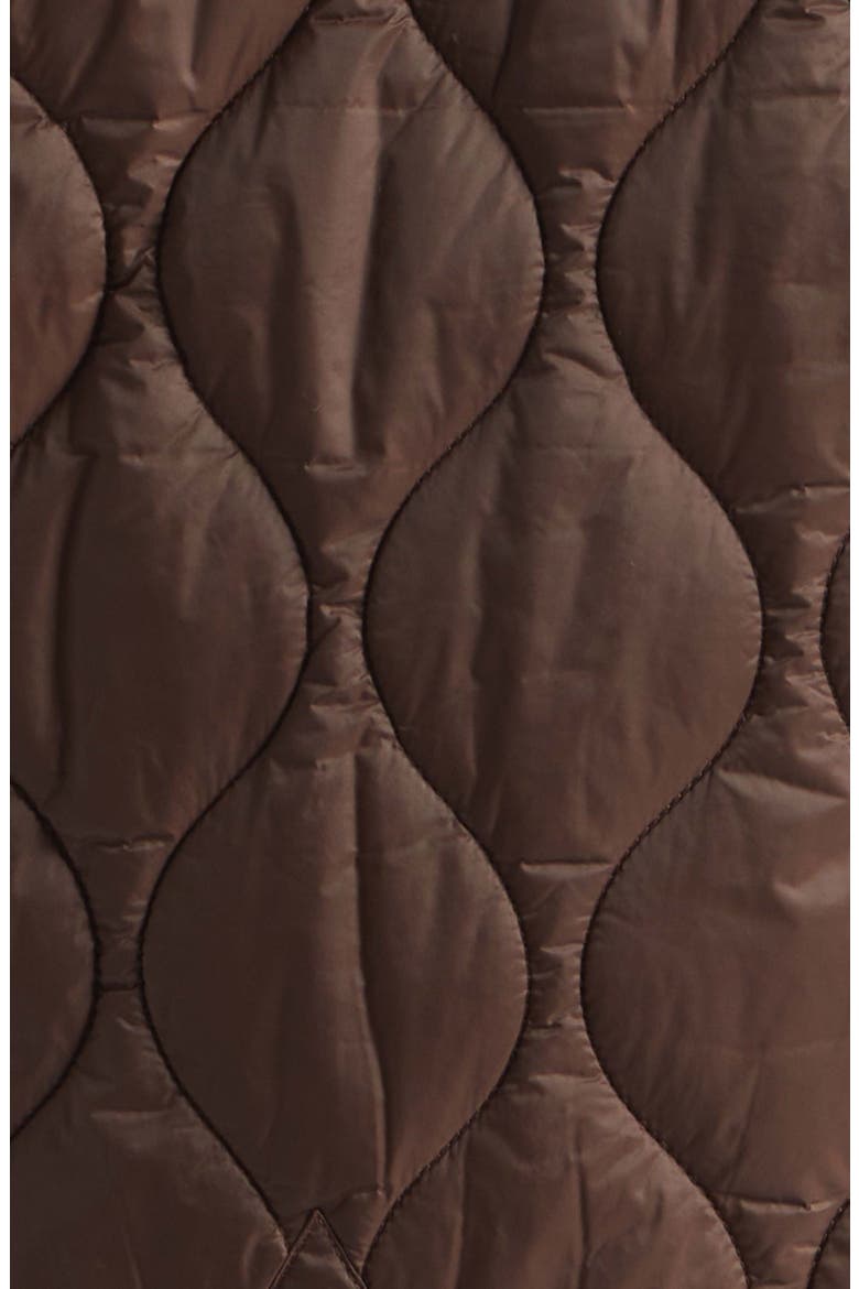 Patra Mixed Media Jacket, Alternate, color, ESPRESSO/ IVORY