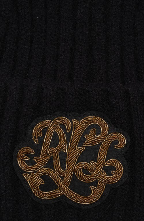 Lauren Ralplh Lauren Gifting Hat With Buillion In Black