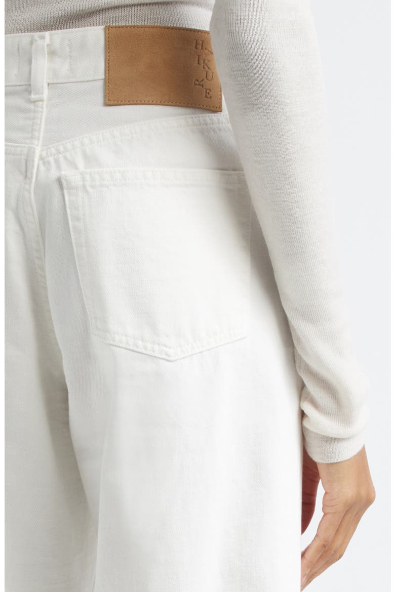 Betty Bull Straight Leg Jeans, Alternate, color, OFF WHITE