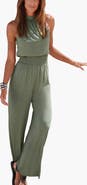 LASCANA Women's Halter Neck Jumpsuit