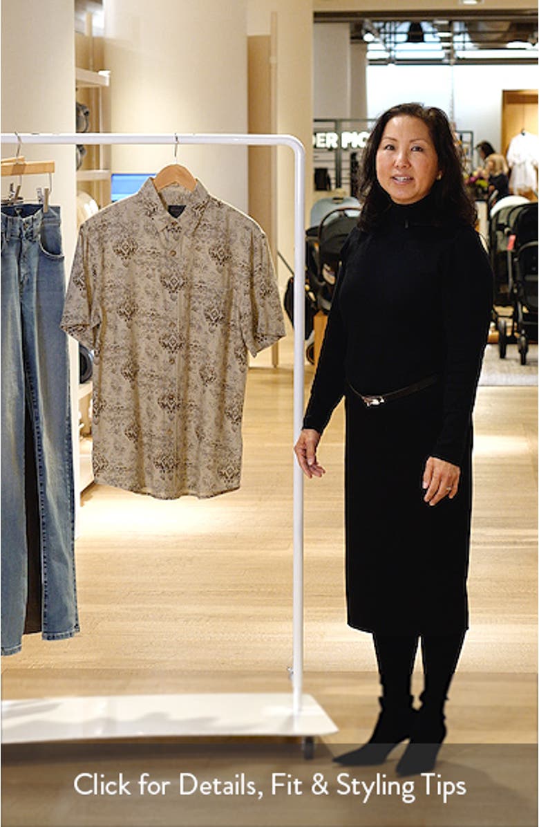 Dawson Linen Blend Button-Up Shirt, sales video thumbnail