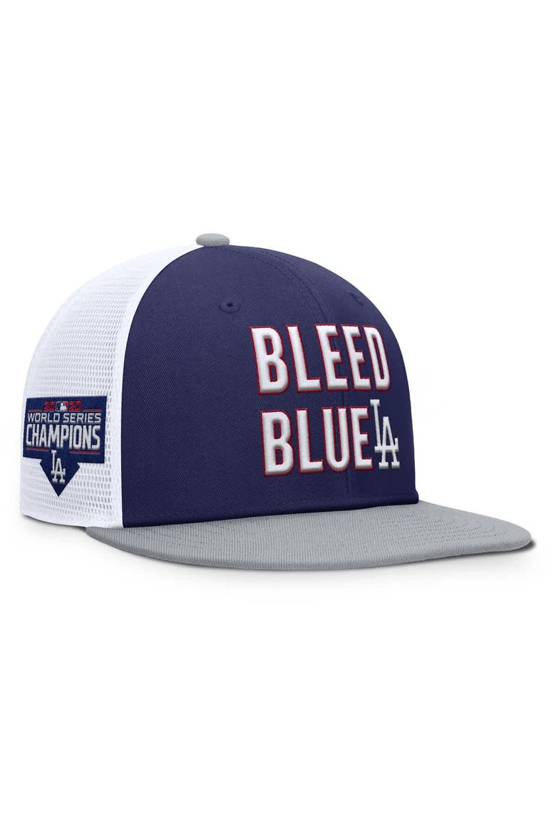 Men's Nike  Blue Los Angeles Dodgers Pro Trucker Snapback Hat, Main, color, Blue