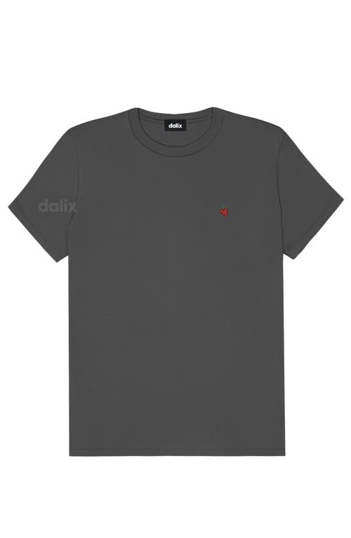 Dalix Womens Lil Strawberry Jersey Tee In Gray