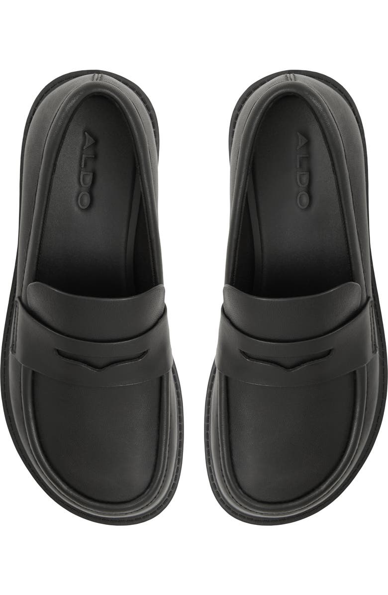 ALDO Harmonyx Penny Loafer, Alternate, color, Black