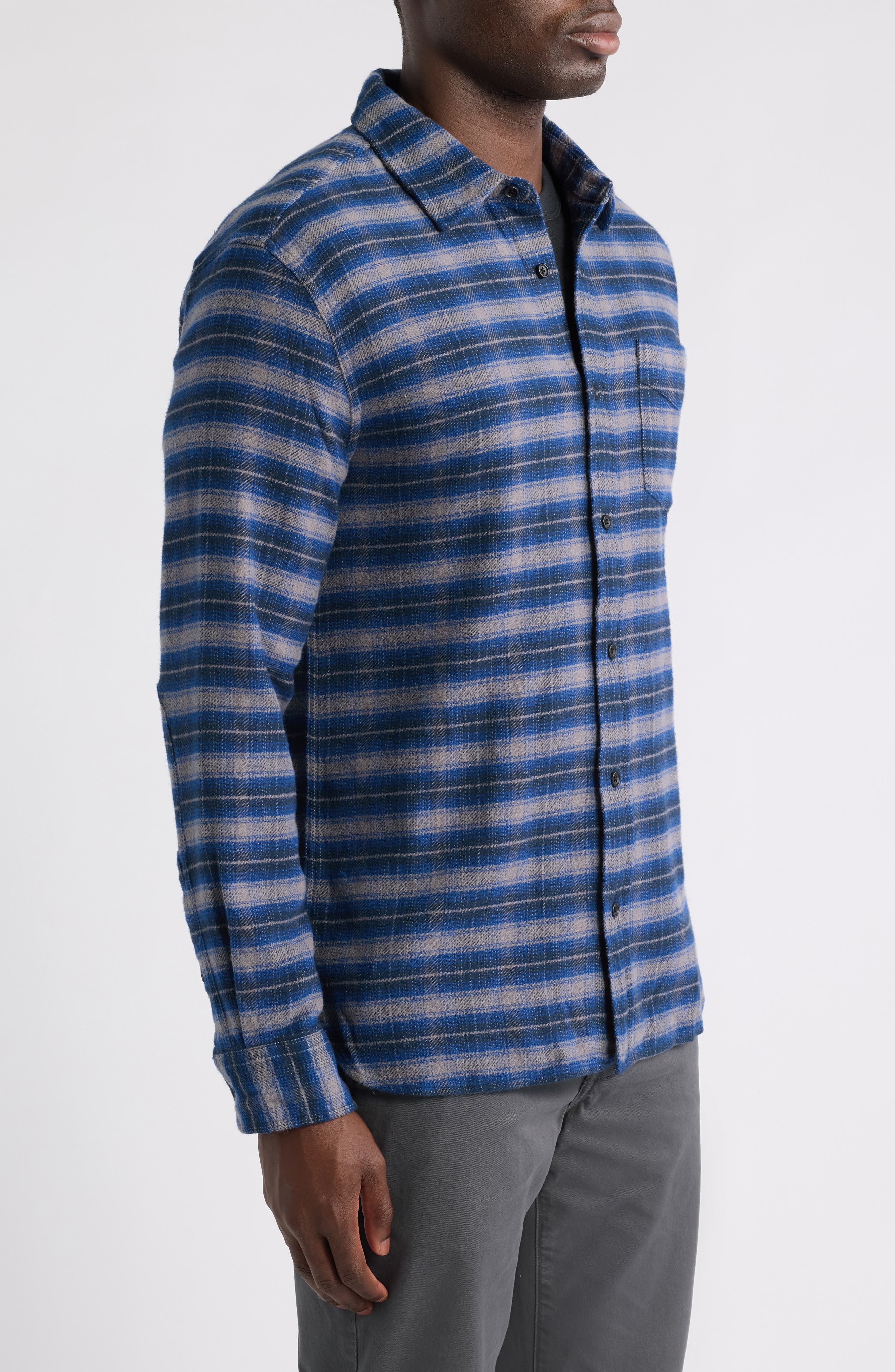Flint & Tinder by Huckberry Architect Flannel Shirt (Men) | Nordstrom