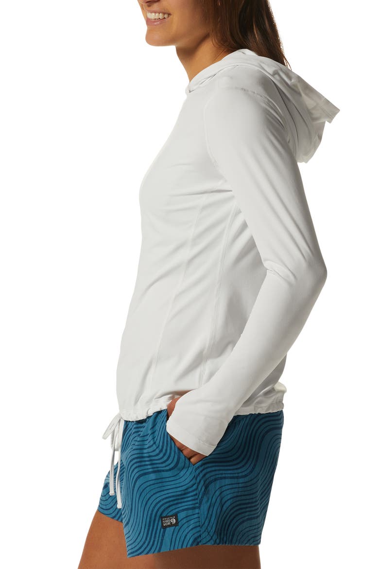 Crater Lake Long Sleeve UPF 50+ Hooded T-Shirt, Alternate, color, FOGBANK