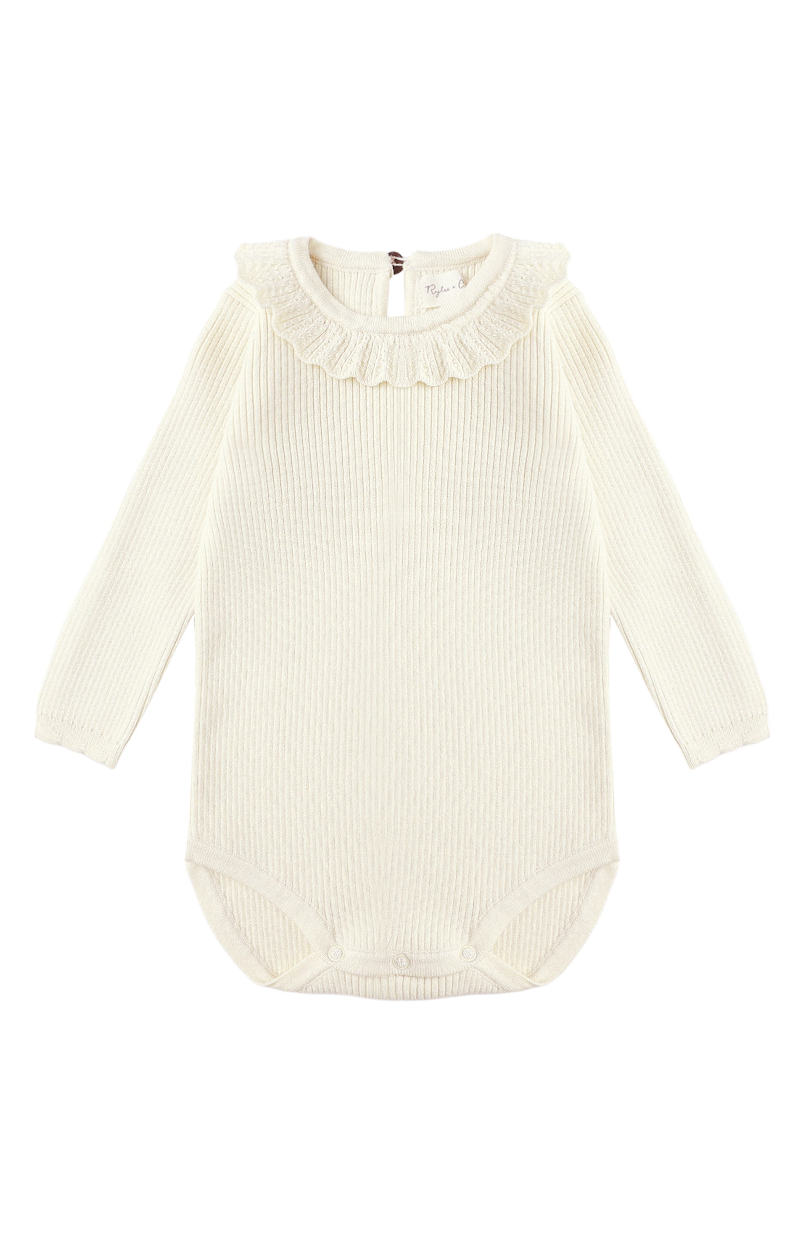 Ruffle Collar Bodysuit