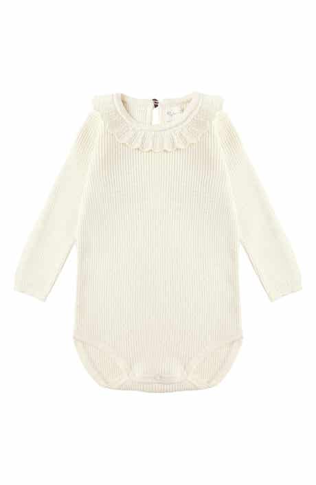 Ruffle Collar Bodysuit