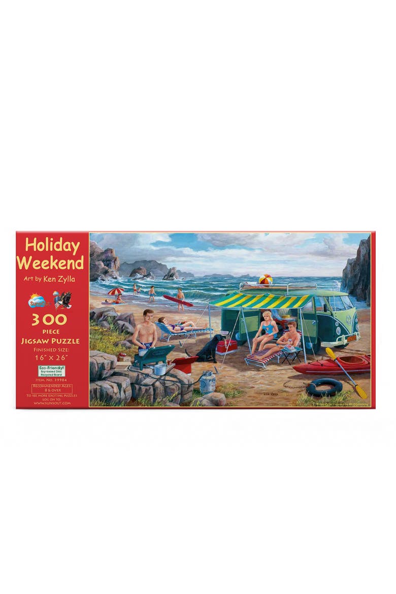 Holiday Weekend 300 piece Jigsaw Puzzle for Adults, Alternate, color, Multicolor