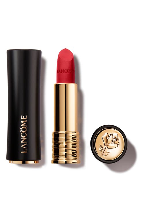 Lancôme L'abslu Rouge Drama Full Coverage Matte Lipstick In Red Is Drama