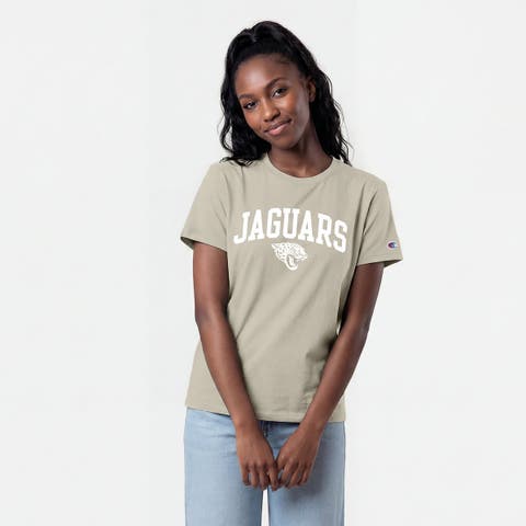 Women's Champion Light Brown Jacksonville Jaguars Cocoa Butter T-Shirt