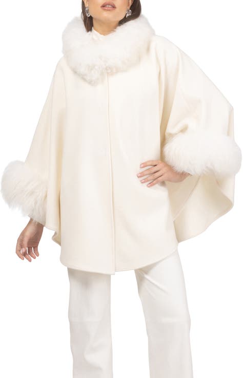 Wool And Cashmere Cape