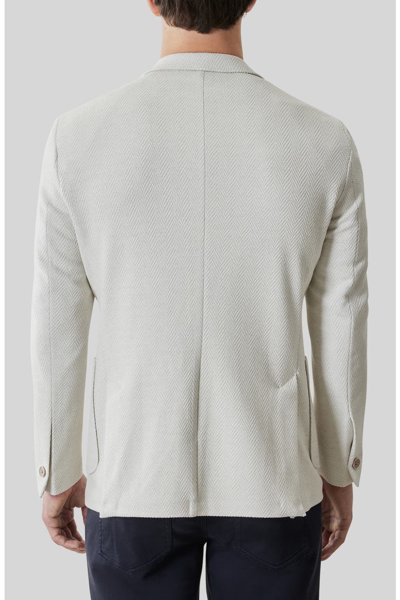 Eryx Cotton & Linen Blend Herringbone Sport Coat, Alternate, color, MOONSTONE