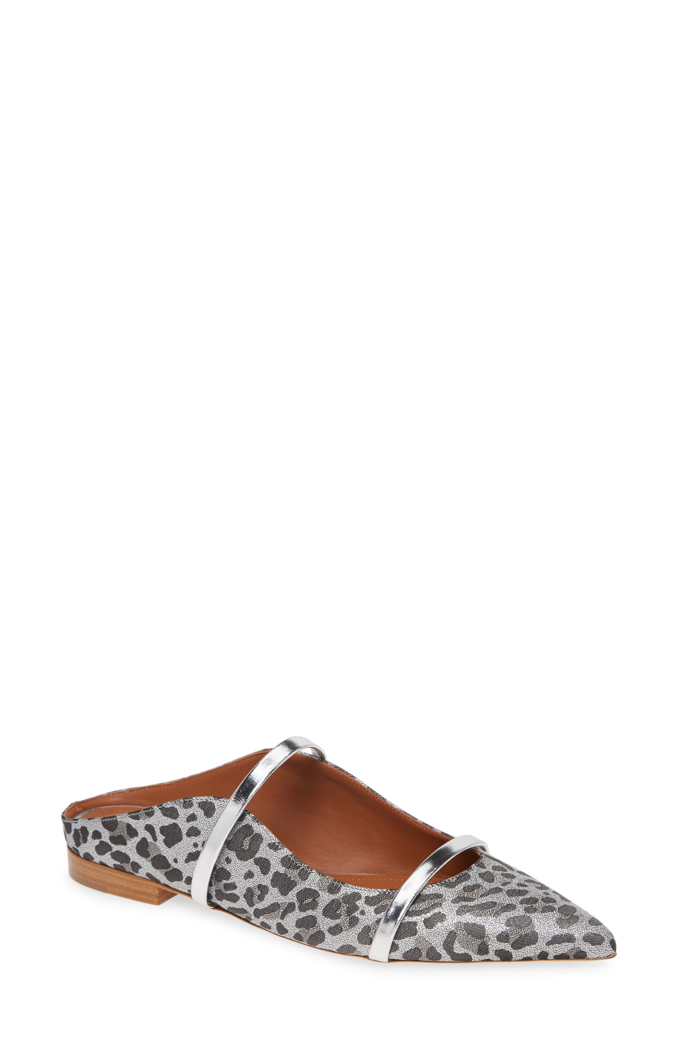 Malone Souliers Maureen Pointy Toe Flat, Main, color, 