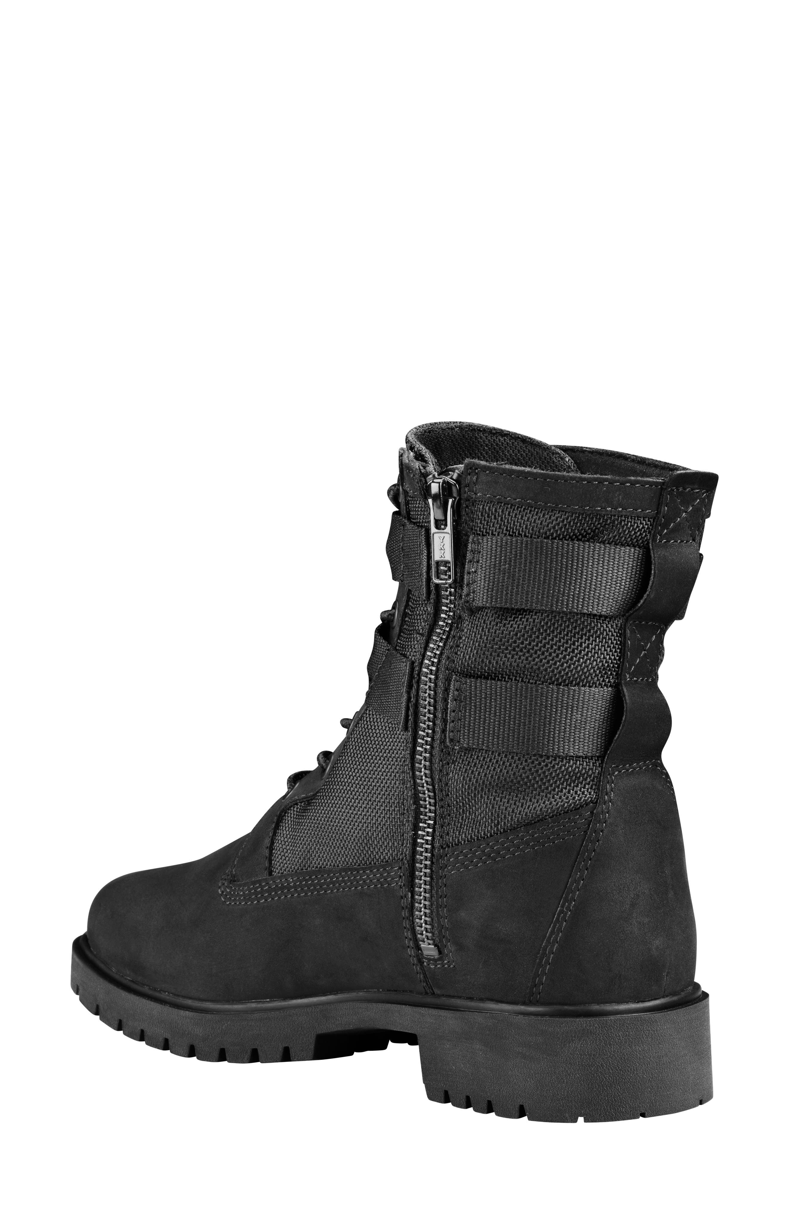 Timberland Jayne Double Buckle Waterproof Boot, Alternate, color, 