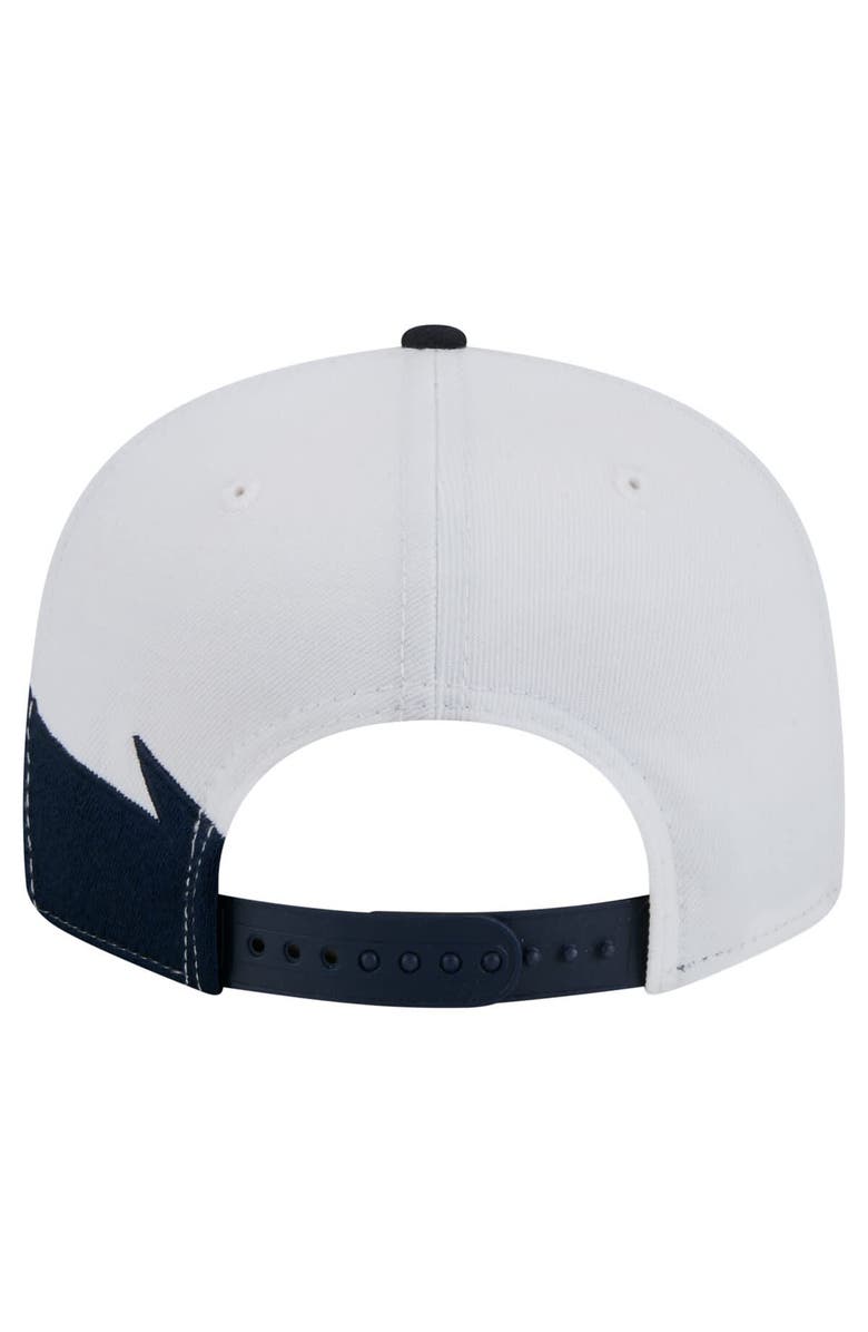 New Era Men's New Era Navy/White Cleveland Guardians Jagged 9FIFTY Snapback Hat, Alternate, color, Navy