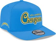New Era Men's New Era Powder Blue Los Angeles Chargers Charger Power A-Frame 9FIFTY Snapback Hat
