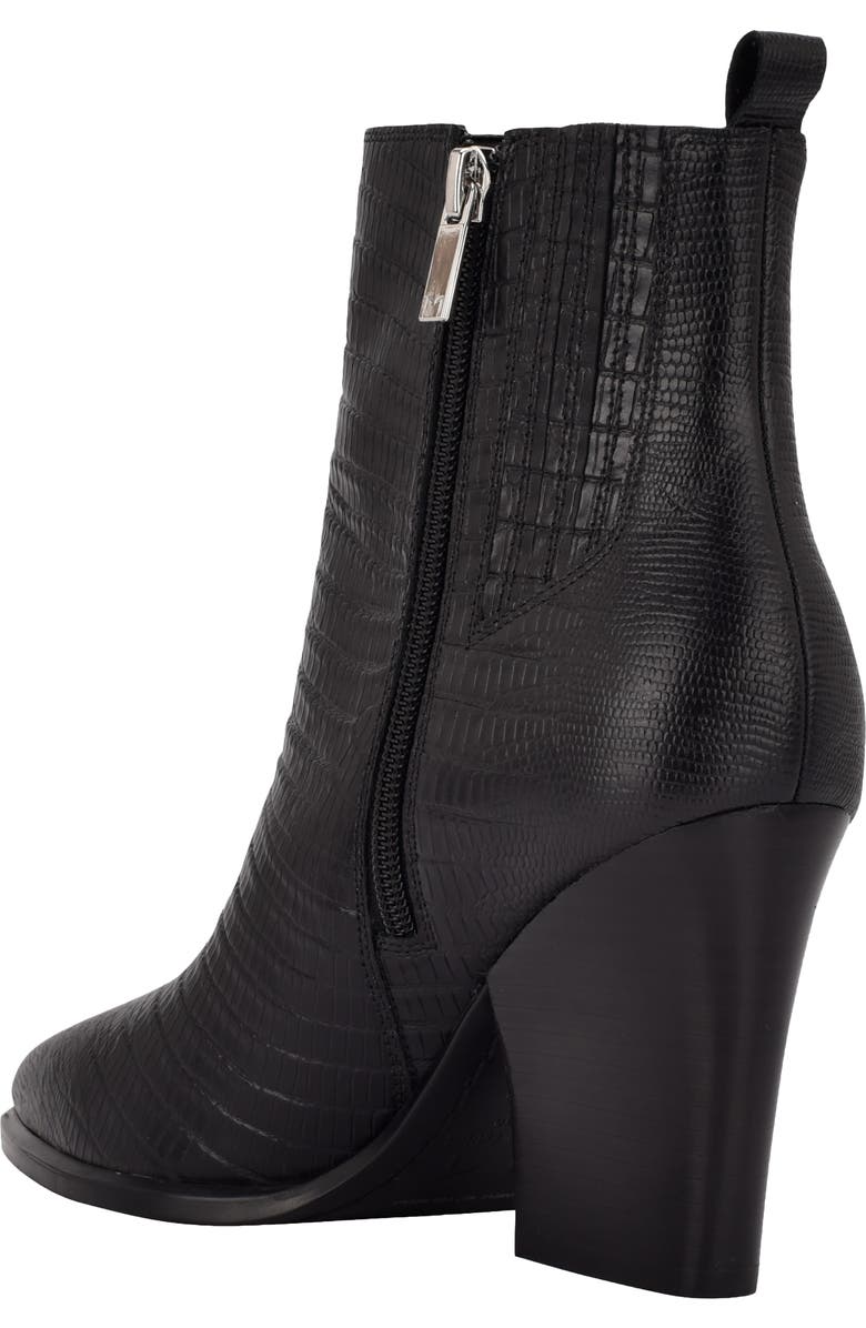 Marc Fisher LTD Mariel Croc Embossed Bootie, Alternate, color,