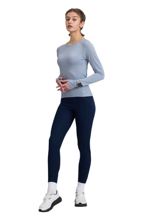 Women's 100% Merino Running L/S Watch Window