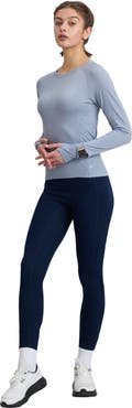 COZY ZERO Women's 100% Merino Running L/S Watch Window