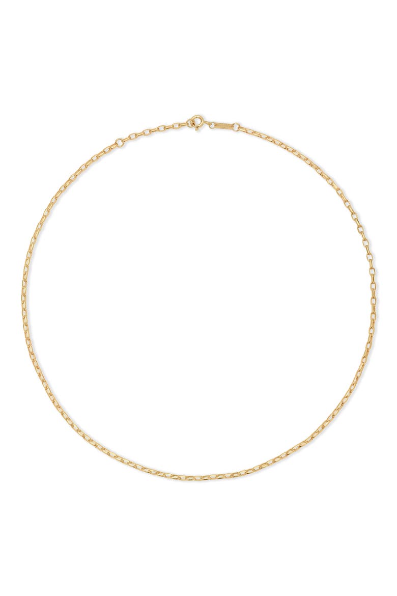 14K Gold Italian Chain Necklace, Main, color, YELLOW GOLD