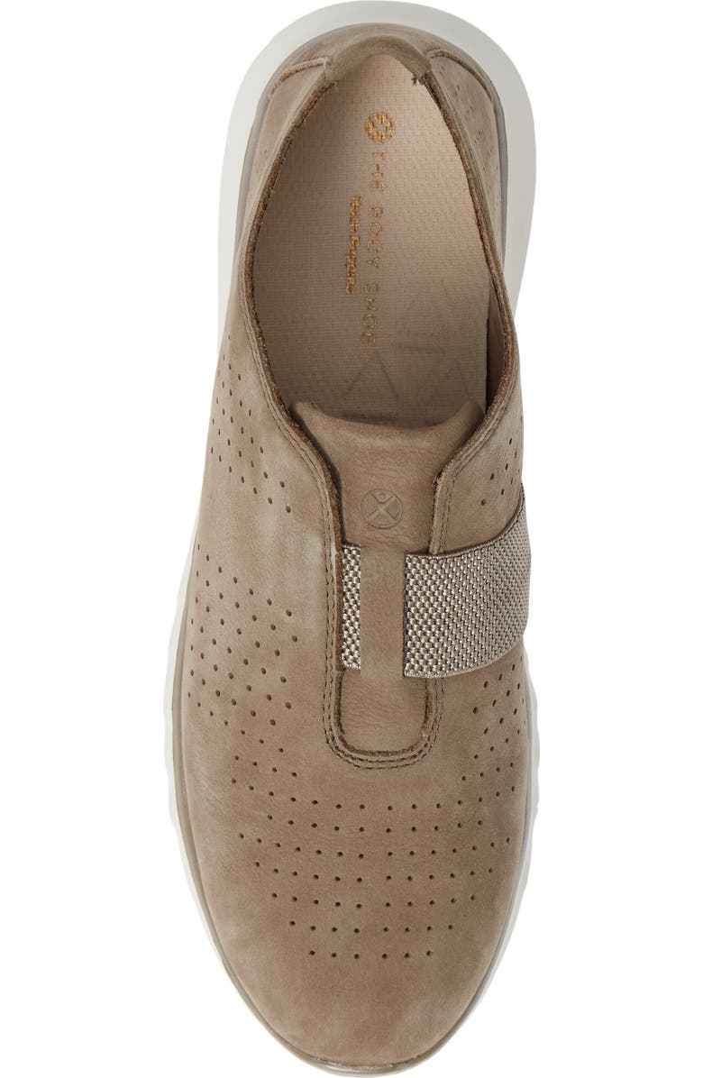 Hush Puppies<sup>®</sup> Tricia Perforated Slip-On Sneaker, Alternate, color,