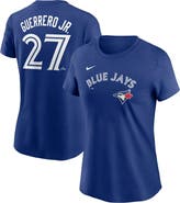 Nike Women's Nike Vladimir Guerrero Jr. Royal Toronto Blue Jays Fuse Name & Number T-Shirt