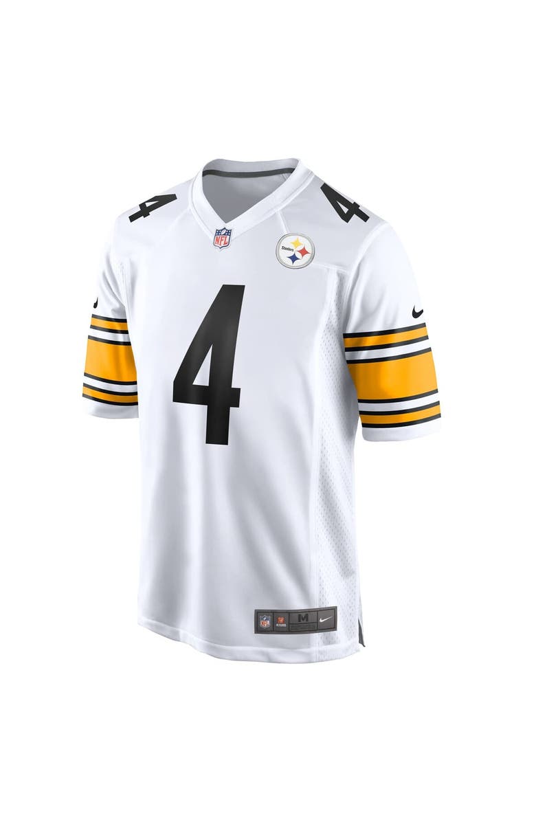 Nike Men's Nike DK Metcalf White Pittsburgh Steelers Game Player Jersey, Alternate, color, 