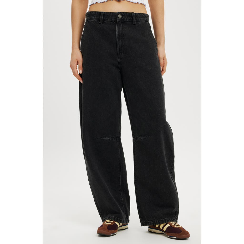 COTTON ON BARREL JEAN
