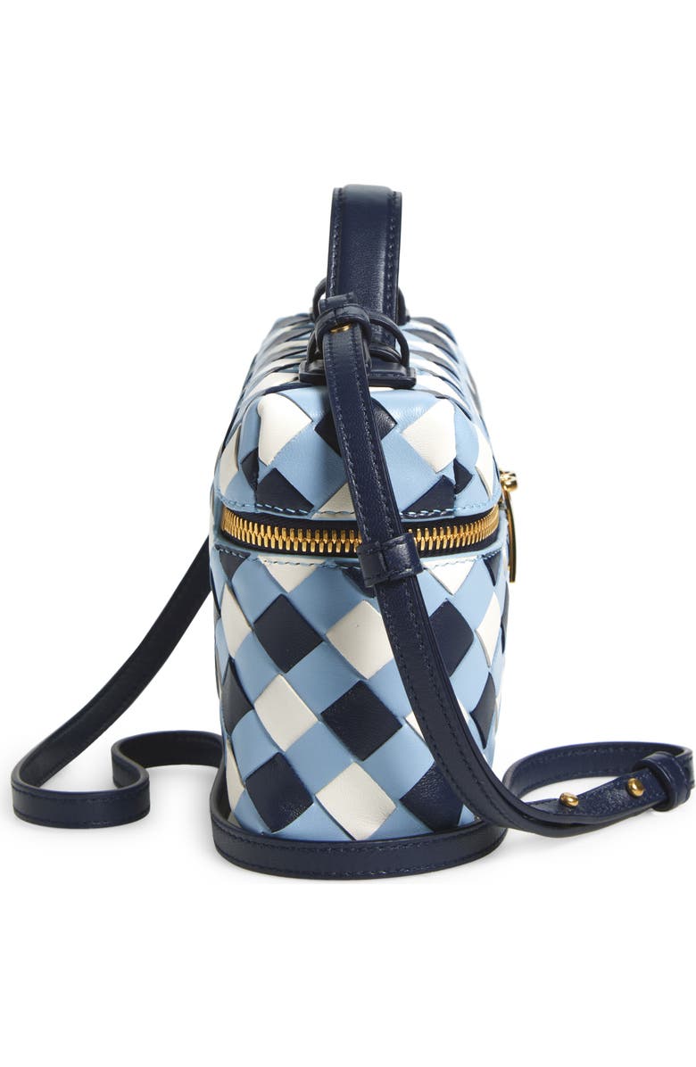 Bottega Veneta Bang Bang Tricolor Intrecciato Vanity Case, Alternate, color,