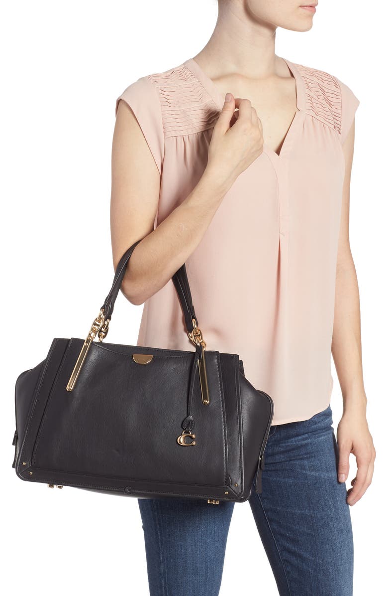 COACH Dreamer 36 Leather Bag, Alternate, color,